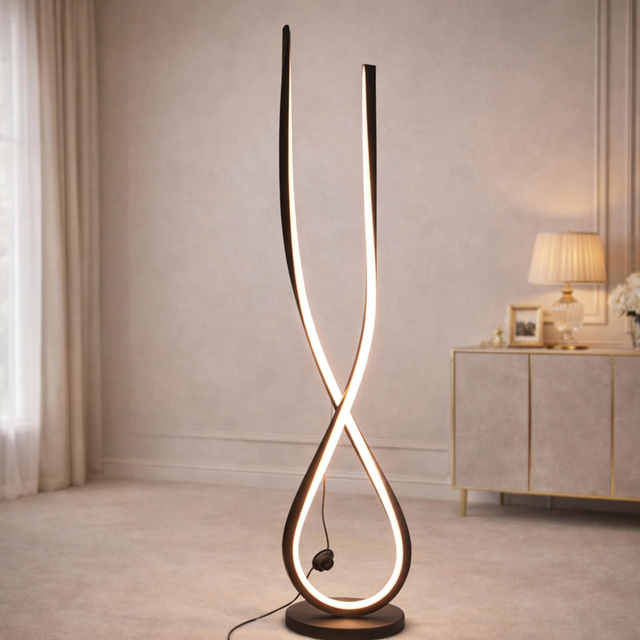 Stylish Modern LED Floor Lamp for Luxury Interiors