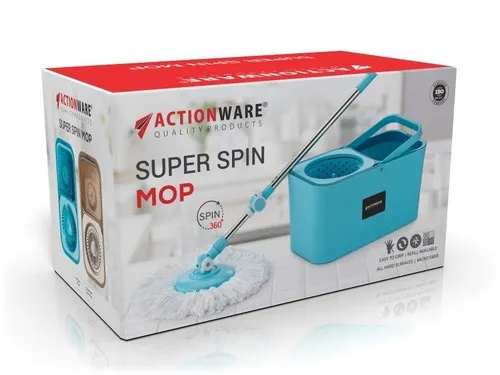 Actionware Super Spin Mop Plastic Bowl