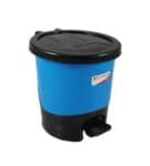 5 Ltr Plastic Paddle Dustbin