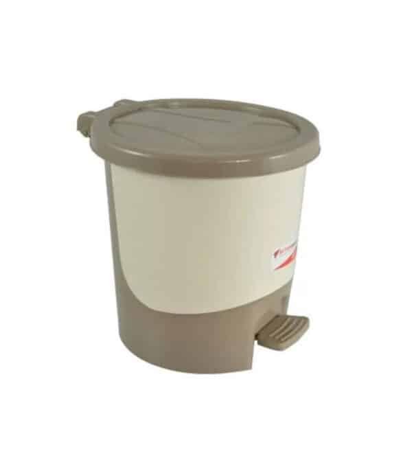 Silver Paddle Dustbin 5ltr