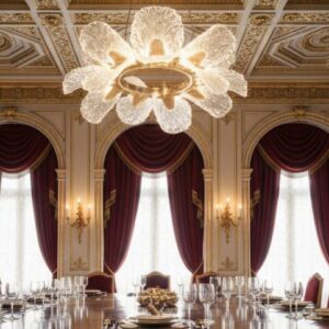 Floral LED Chandelier