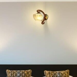 Copper Glass Wall Light