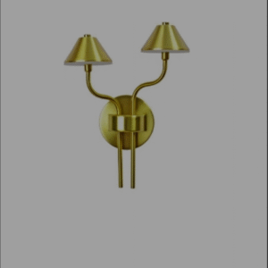Modern Dual Head Gold Wall Lamp