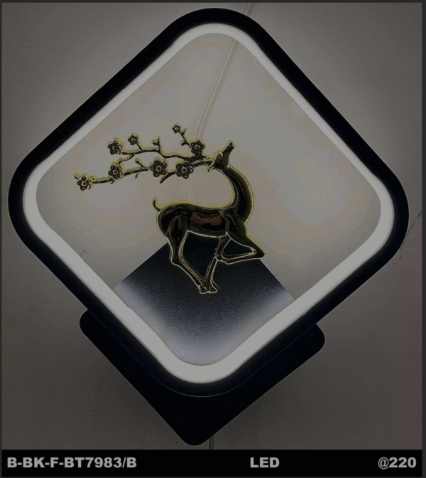 Luxury Deer Design LED Wall Light