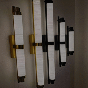 Linear Wall Light – Gold & Black Finish