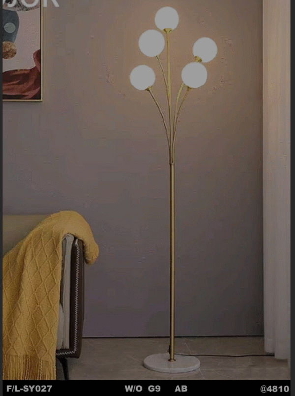 Modern Multi-Globe Floor Lamp