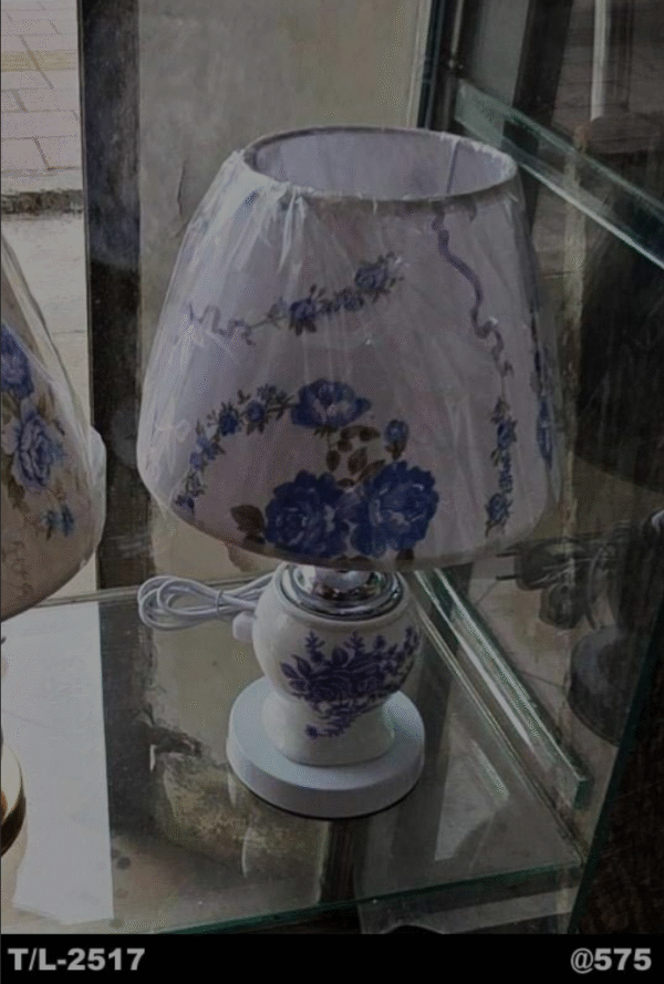 Classic Floral Ceramic Table Lamp