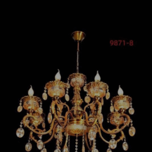 Royal Golden Crystal Chandelier