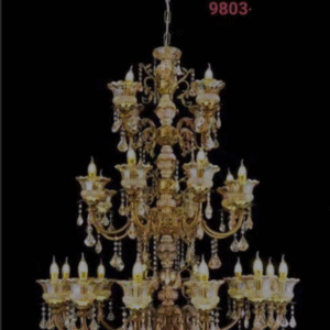 Elegant Golden Chandelier