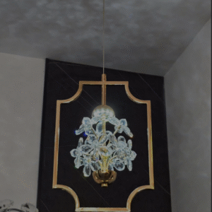 Golden Frame Chandelier