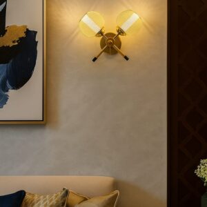 Dual LED Wall Light