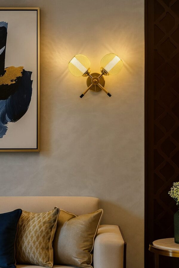 Dual LED Wall Light
