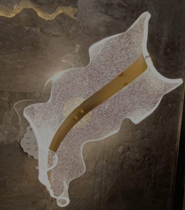Crystal glass wall Bracket