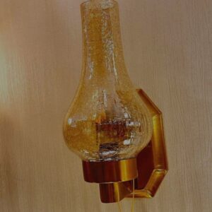 Golden Glass wall sconce