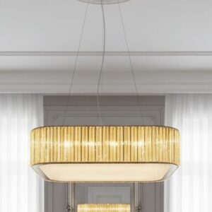 Crystal Square Hanging Chandelier