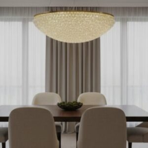 Crystal Round Ceiling Chandelier
