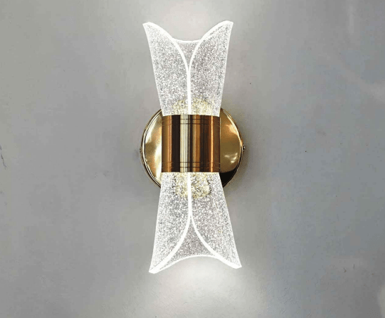 Sculptural LED Wall Sconce Luxury Lighting