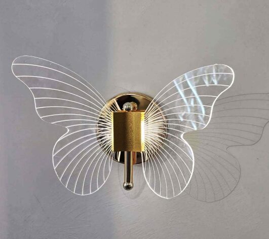 Mosaic Peacock Wall Light Luxury Lighting
