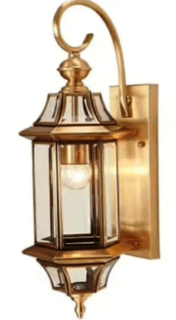 Classic Brass Outdoor Lantern Luxury Lighting