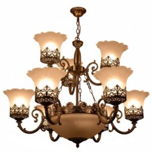 Serafina Ornate Victorian Chandelier | Elegant Antique Lighting