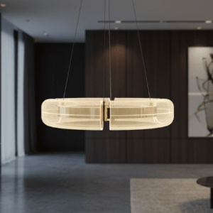 Aura Modern LED Ring Chandelier | Luxurious Designer Lighting