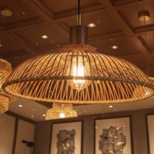 Rattan Grandeur Pendant Light | Stylish Eco-Friendly Rattan Lamp