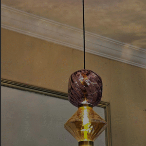 Dual-Tone Artistic Pendant Light