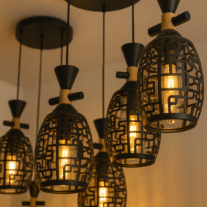Luxury Cage Pendant Light India