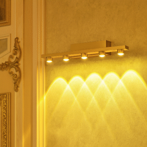 Luxury Gold LED Wall Light