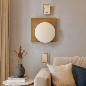 Modern Geometric Wall Light