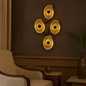 Luxury Crystal Round Wall Light