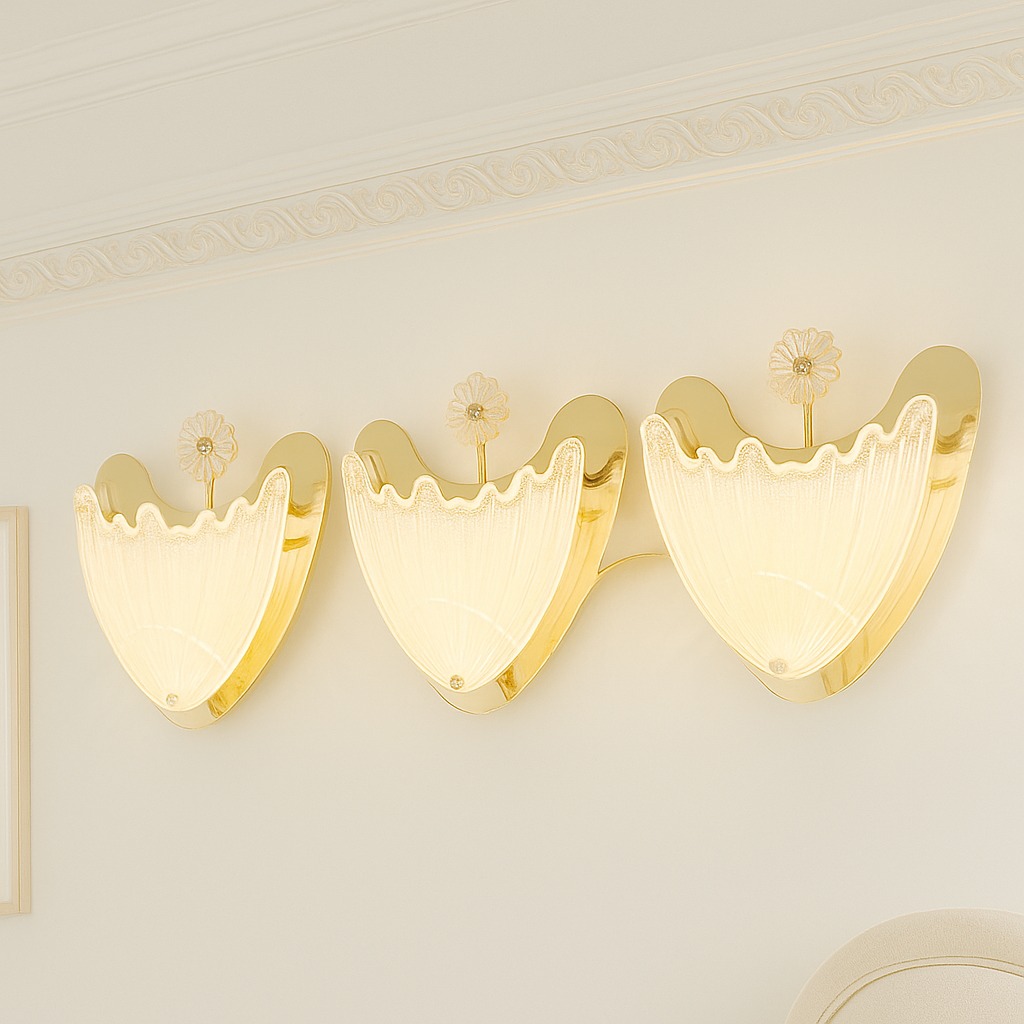 Premium Gold Finish Wall Sconce